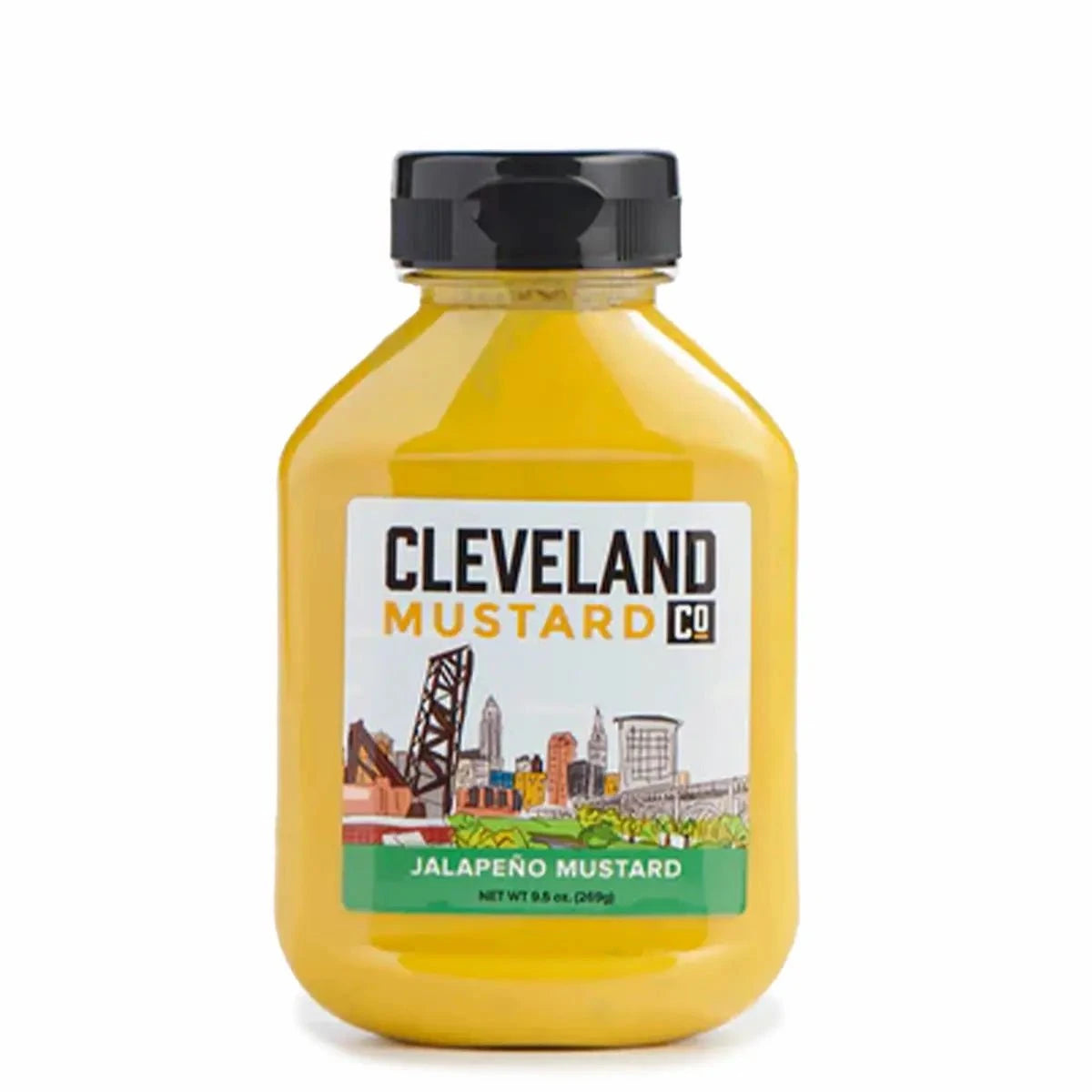 Cleveland Ketchup Co. Jalapeno Mustard, 9.5oz Mustard 12048142