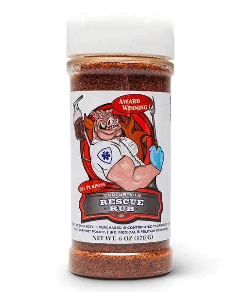 Code 3 Spices Rescue Barbecue Rub