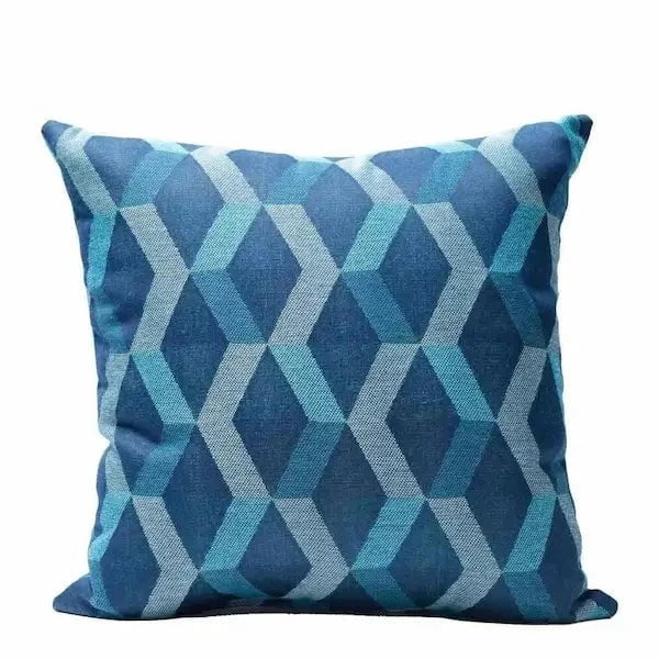 Colored Geometric Throw Pillows Throw Pillows Metric Atlantic 18in 12031062