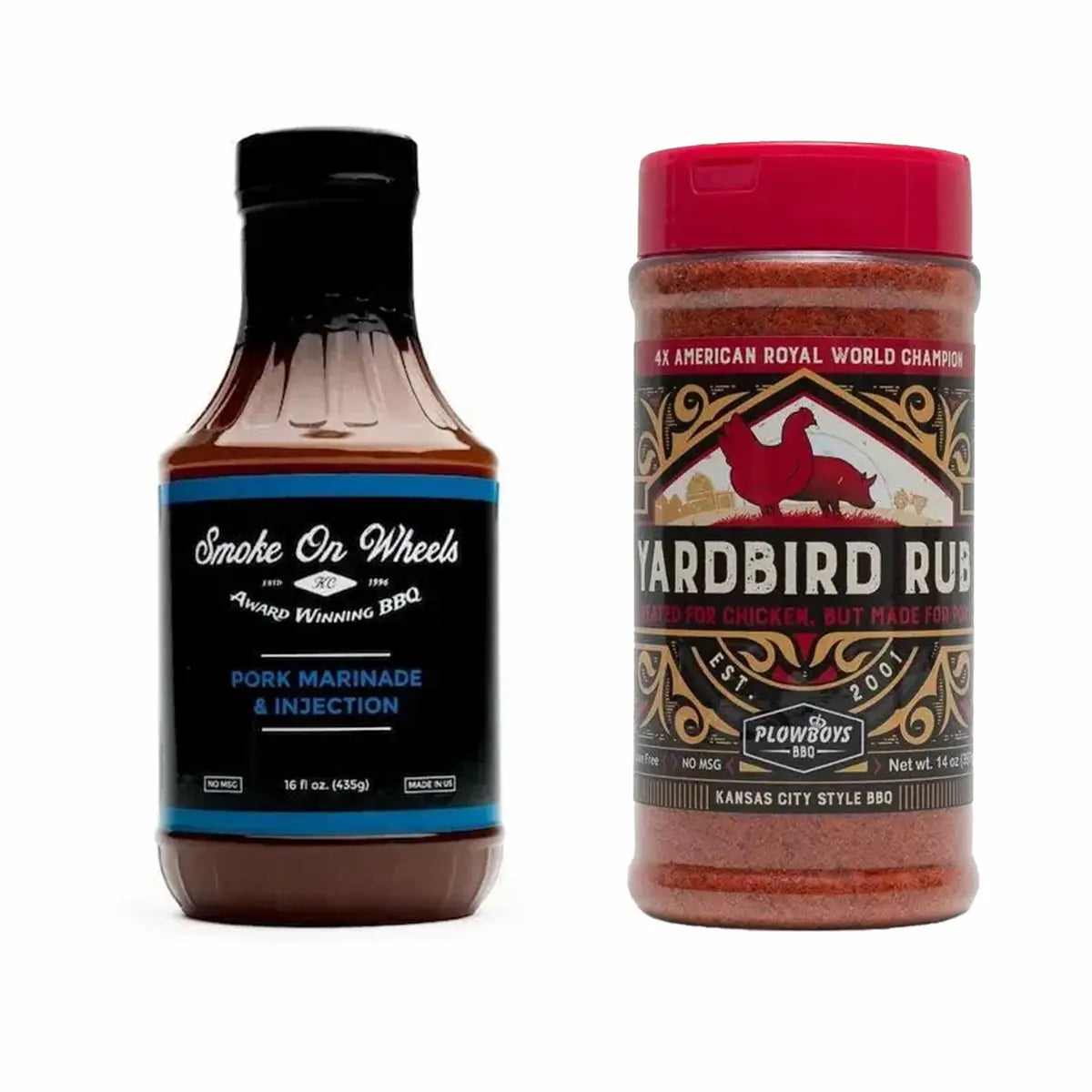 Competition-Style BBQ Pulled Pork Kit Seasonings & Spices 16 oz. / 14 oz.