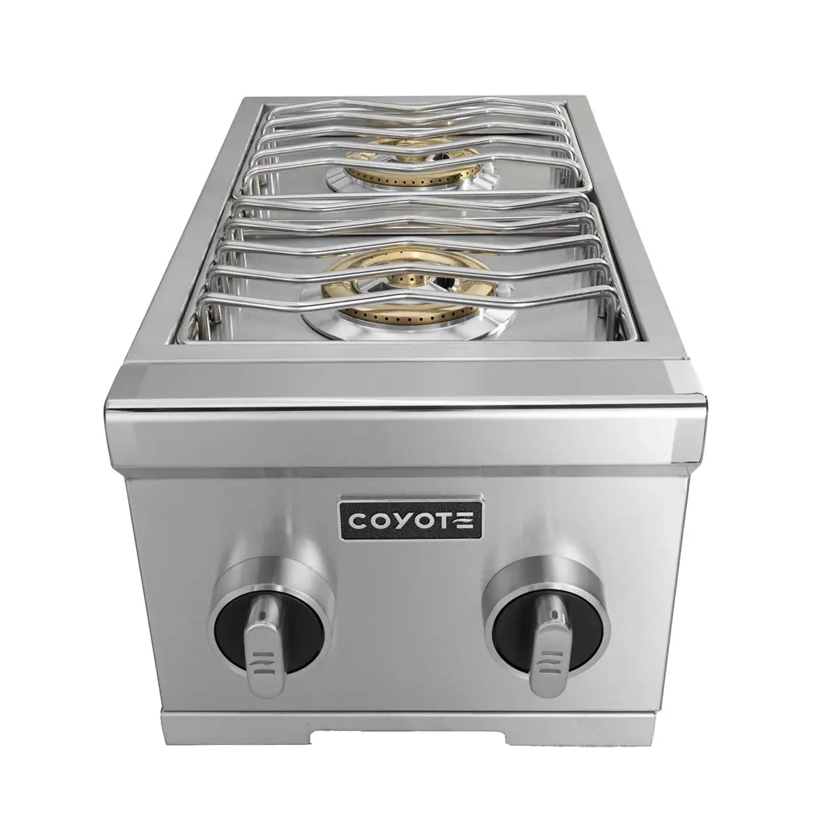 Coyote 12" Built-In Double Side Burner Outdoor Grill Liquid Propane 12048129