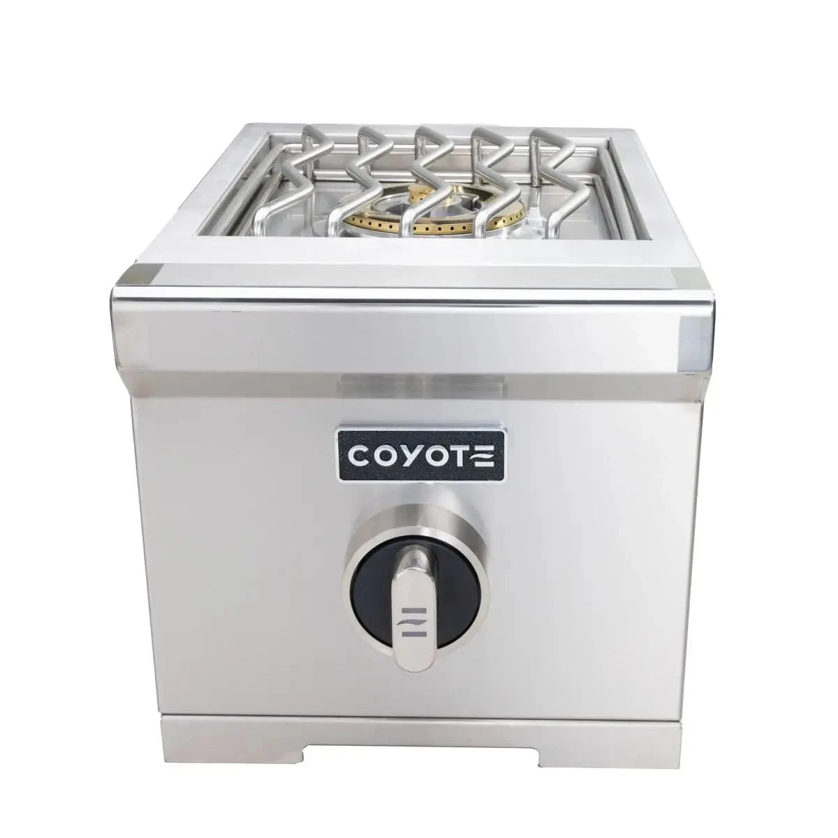 Coyote 12" Built-In Single Side Burner Outdoor Grill Liquid Propane 12048125