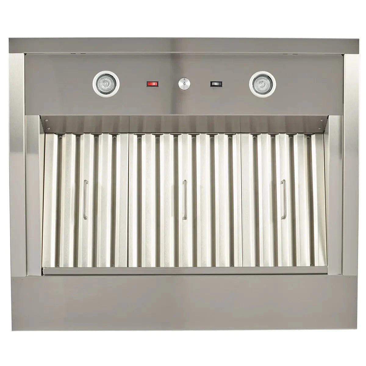 Coyote 48" W x 30" D Chimney Hood with LED Lights - BLOWER SOLD SEPARATELY Range Hoods 12048059