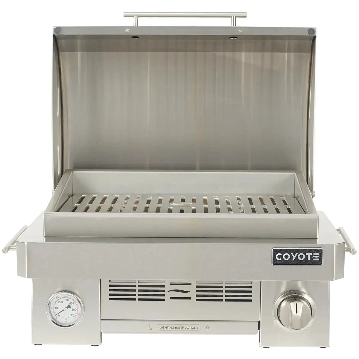 Coyote Portable Grill; Infinity burner up to 20,000 btu; LP Gas ONLY Outdoor Grills 12048072