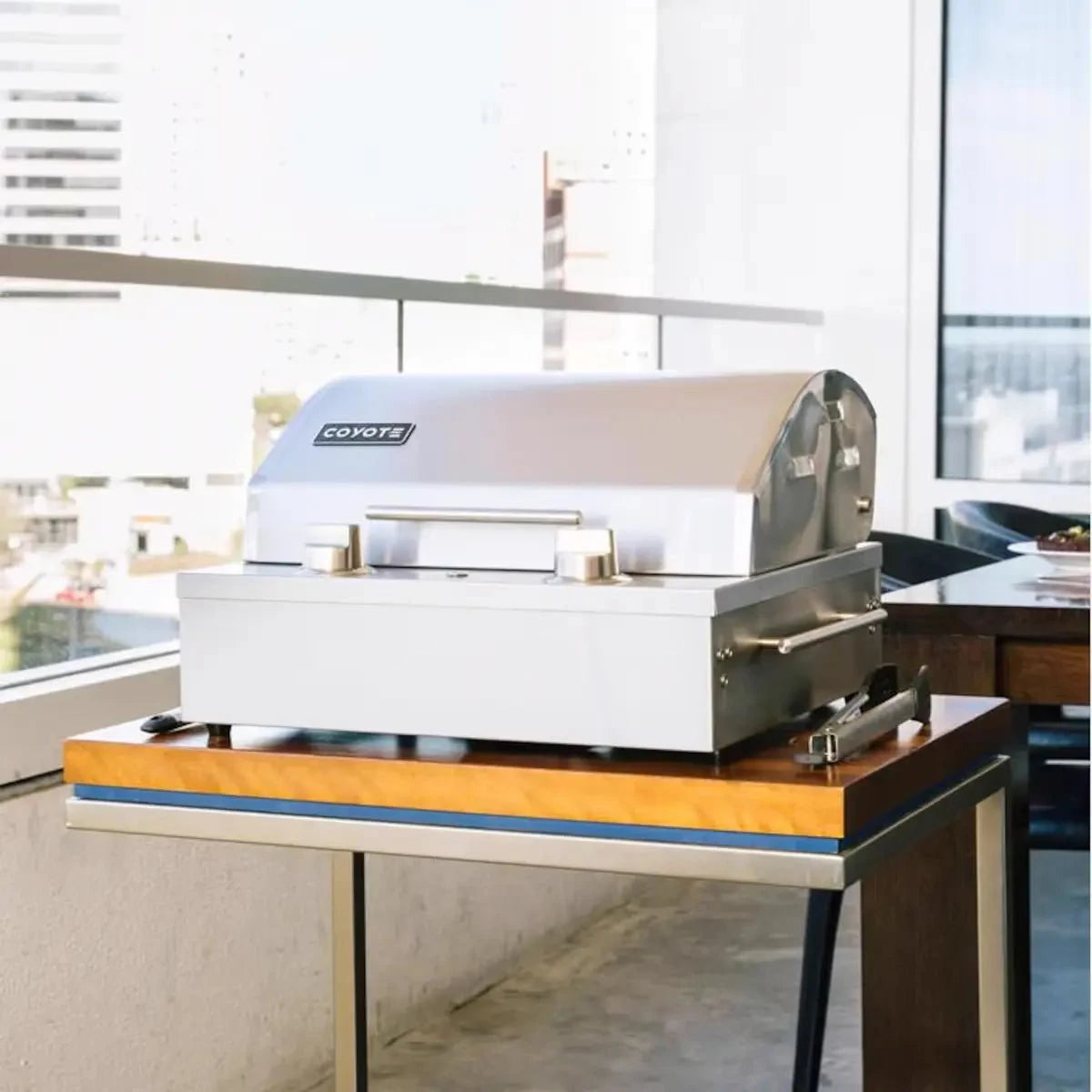 Coyote Single Burner 120V Electric Grill Outdoor Grill 12048134