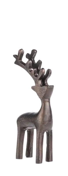 Dark Bronze Standing Deer Seasonal & Holiday Decor 12045043