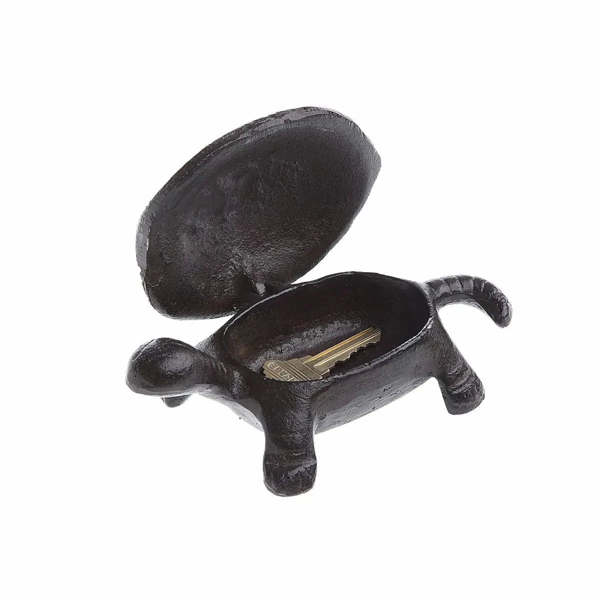 Decorative Cast Iron Turtle Key Box Sculptures & Statues 12044595