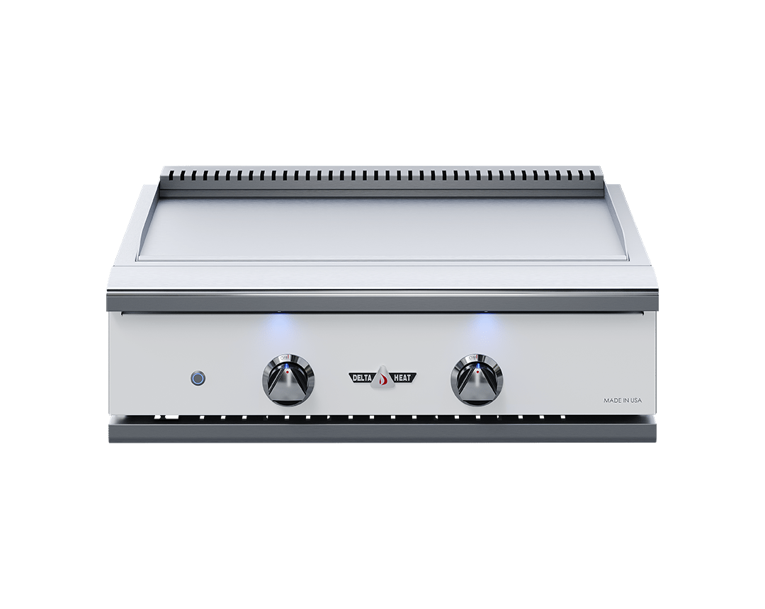 Delta Heat 32" Teppanyaki Grill Outdoor Grills Liquid Propane / White Liquid Propane-White