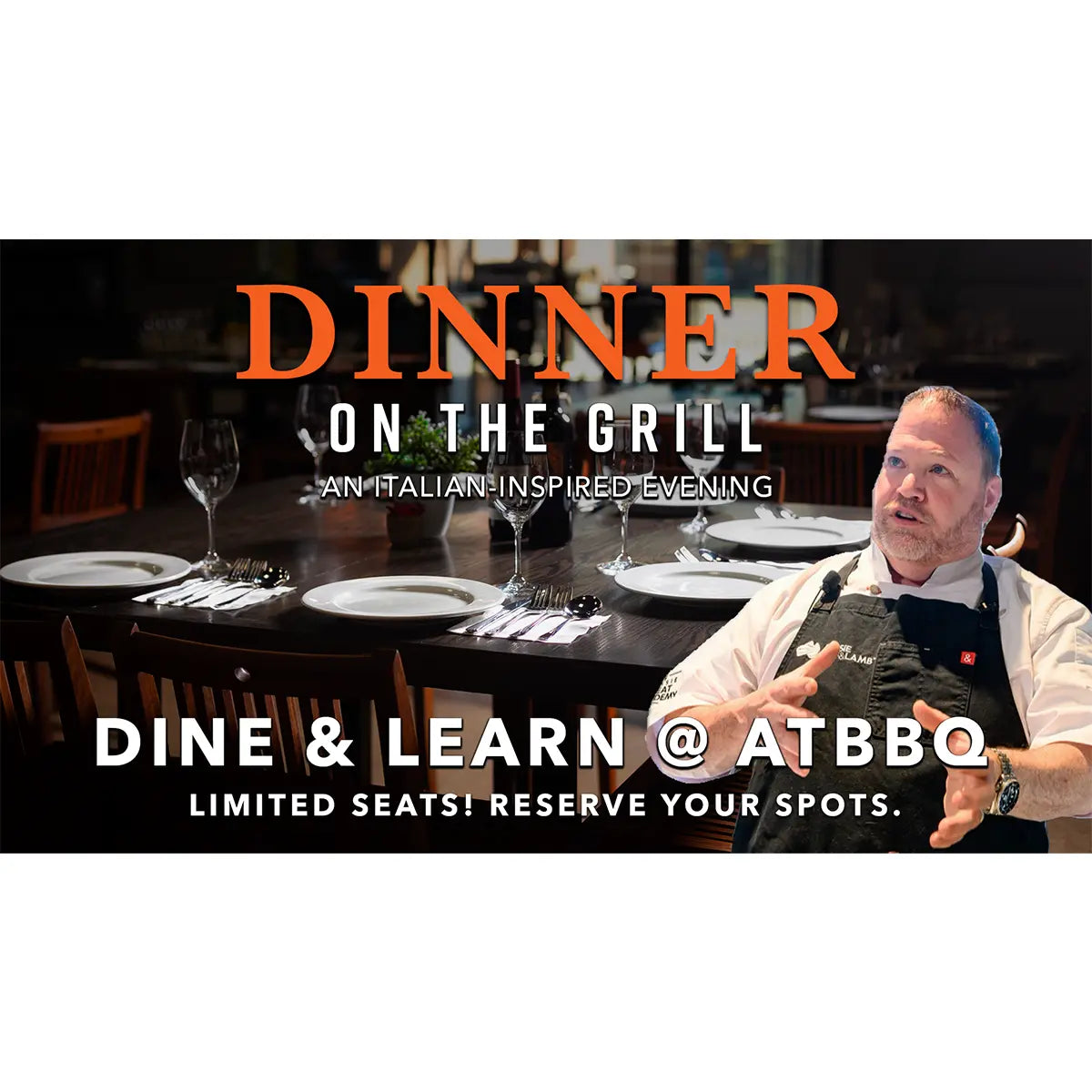 Dinner on the Grill with Wine Pairing classes Thursday May 28th 2026 12045896