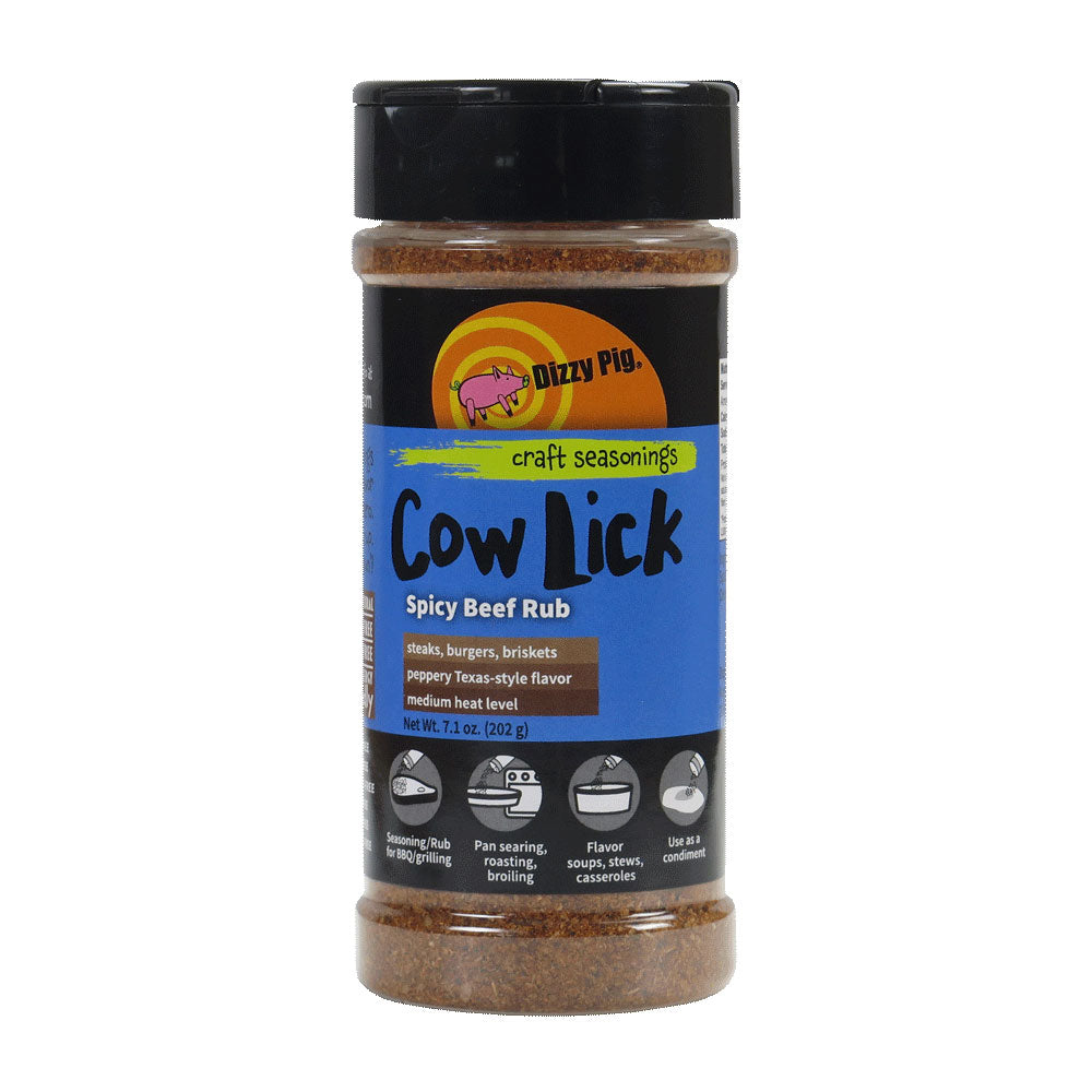 Dizzy Pig BBQ Cow Lick Steak Seasoning and Rub Seasonings & Spices 12023090