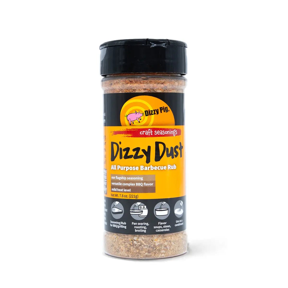 Dizzy Pig Seasonings and Rubs Seasonings & Spices BBQ Dizzy Dust BBQ Rub 12023087