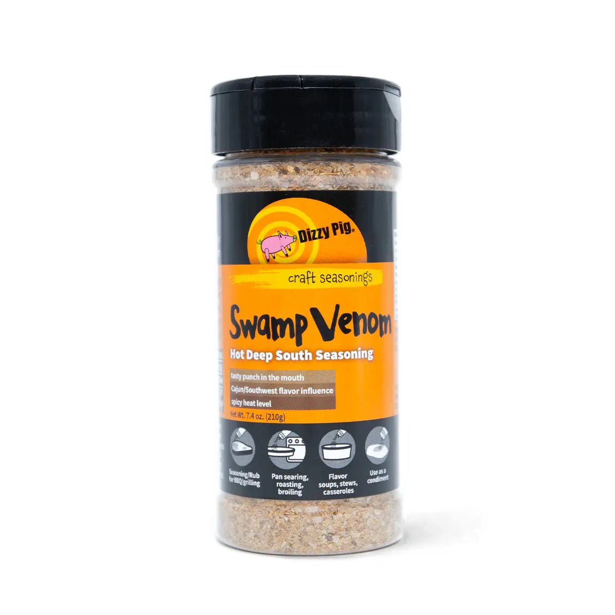 Dizzy Pig Seasonings and Rubs Seasonings & Spices Swamp Venom Deep South Seasoning 12040082