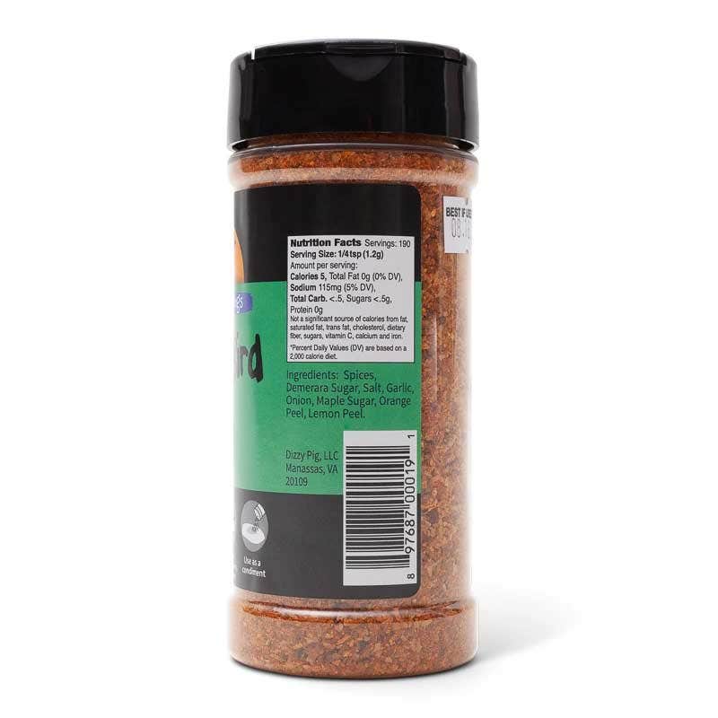 Dizzy Pig Wonder Bird Poultry Seasoning Herbs & Spices 12030864