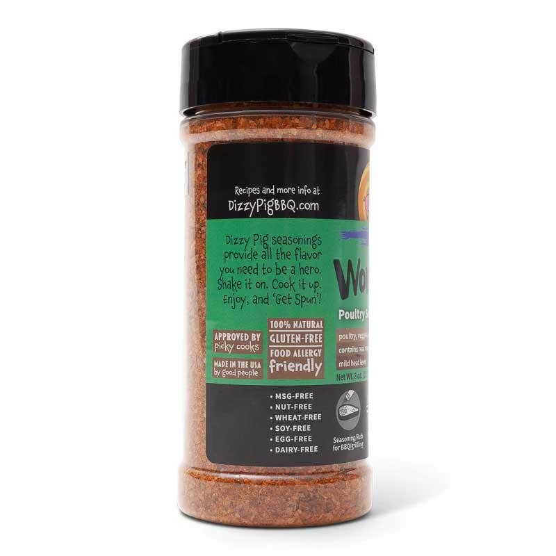 Dizzy Pig Wonder Bird Poultry Seasoning Herbs & Spices 12030864