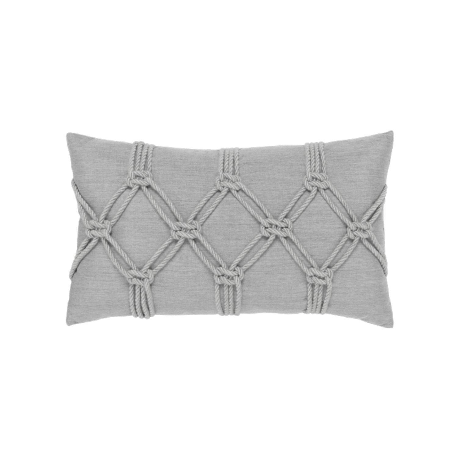 Elaine Smith Granite Rope Lumbar Pillow