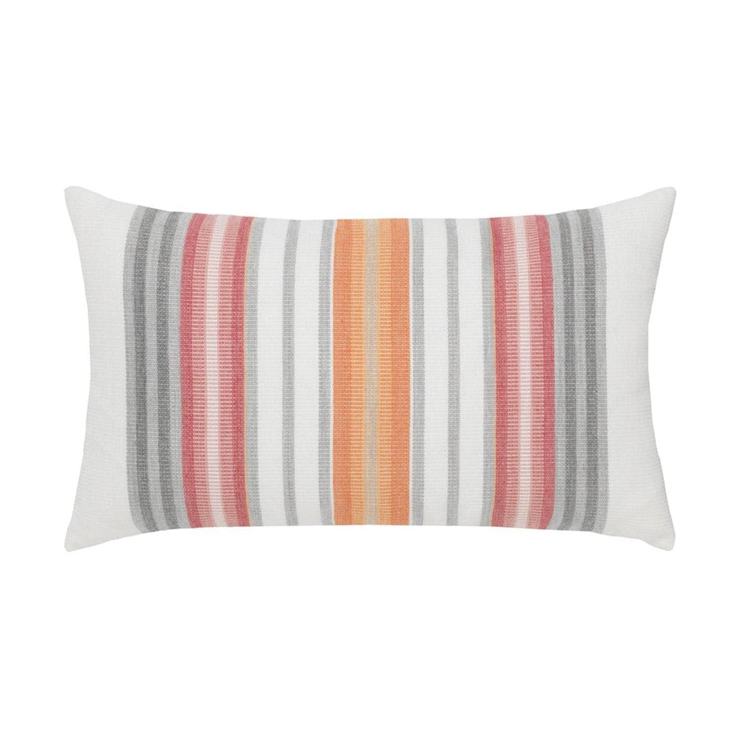 Elaine Smith Sherbet Stripe Lumbar Pillow