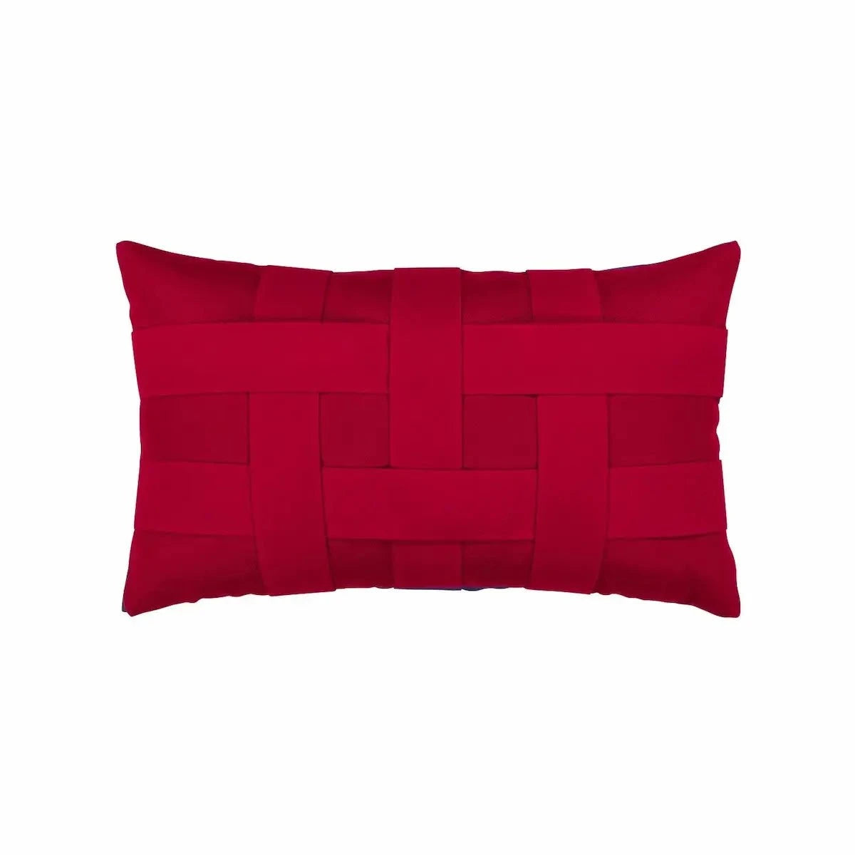 Elaine Smith Basketweave Lumbar Pillow - Thumbnail 2