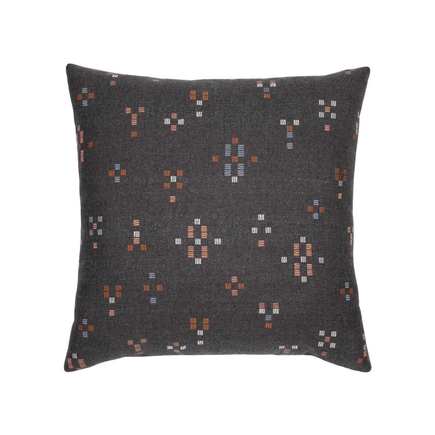 Elaine Smith Enhance Charcoal 20 inch Square Pillow Throw Pillows 12041434