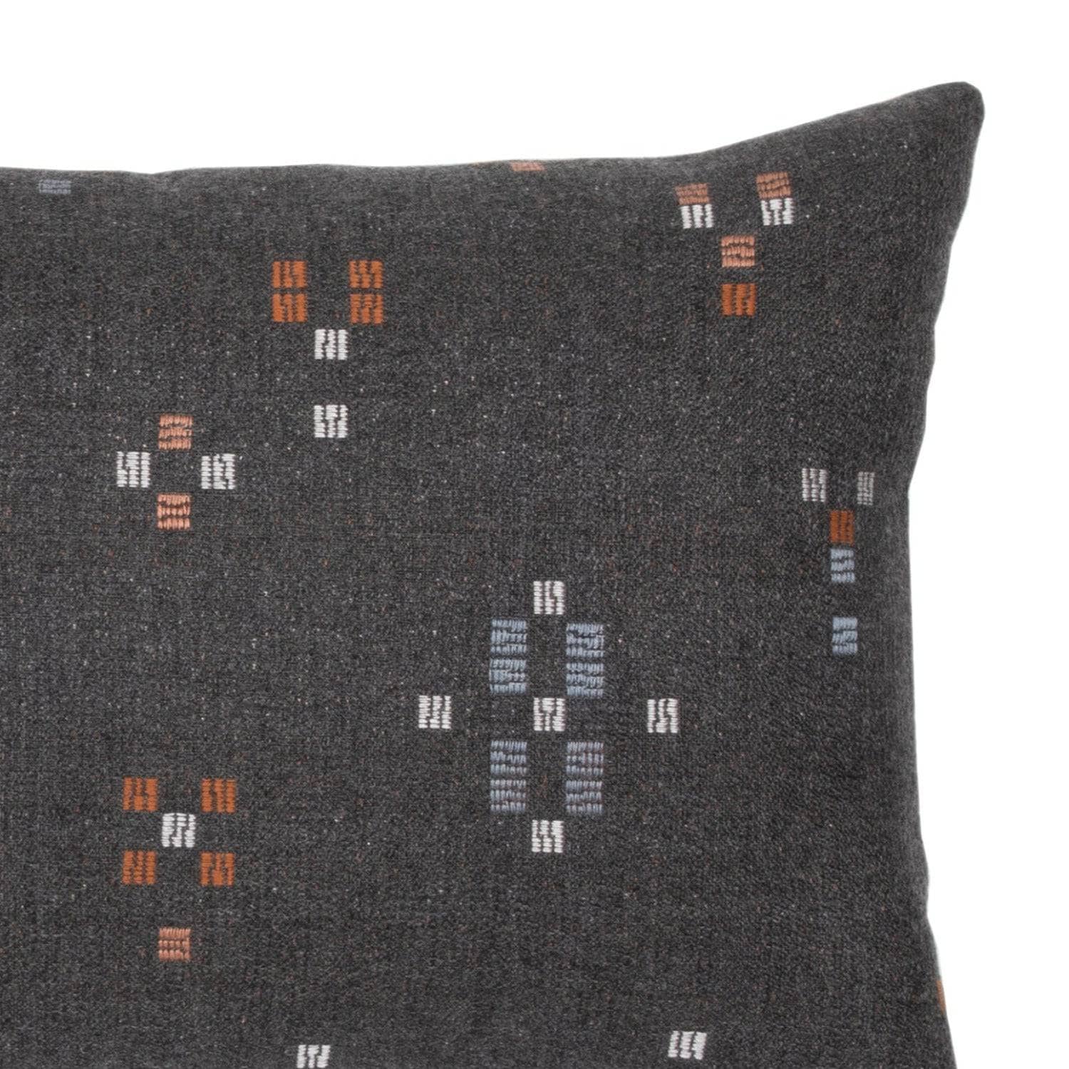 Elaine Smith Enhance Charcoal Lumbar Pillow