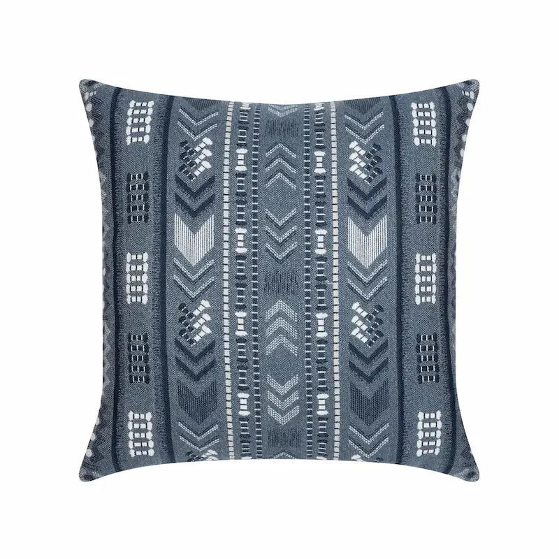 Elaine Smith Essence Denim 20" Square Pillow Throw Pillows 12041402