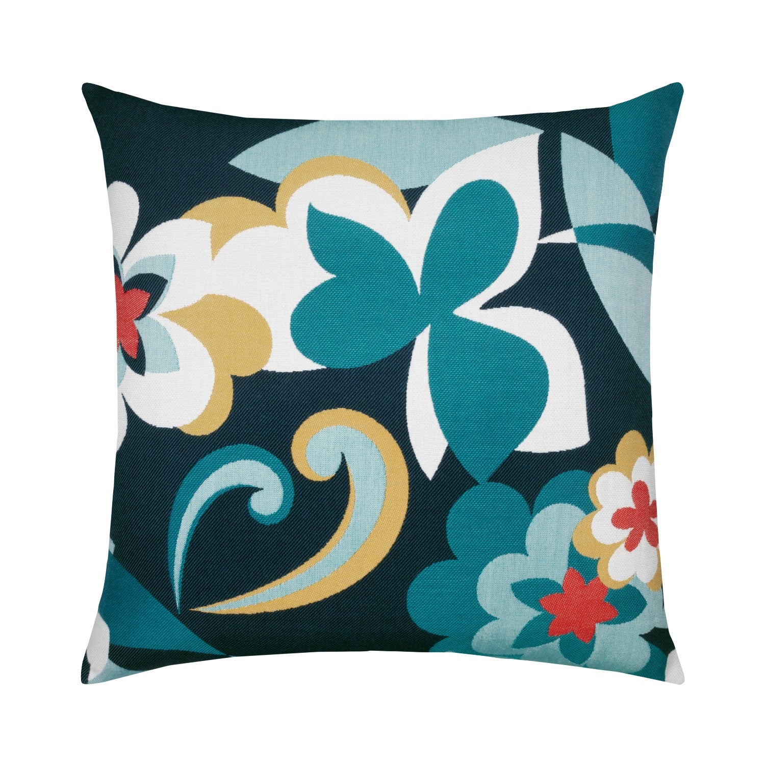 Elaine Smith Floral Impact 22 inch Square Pillow 12030995