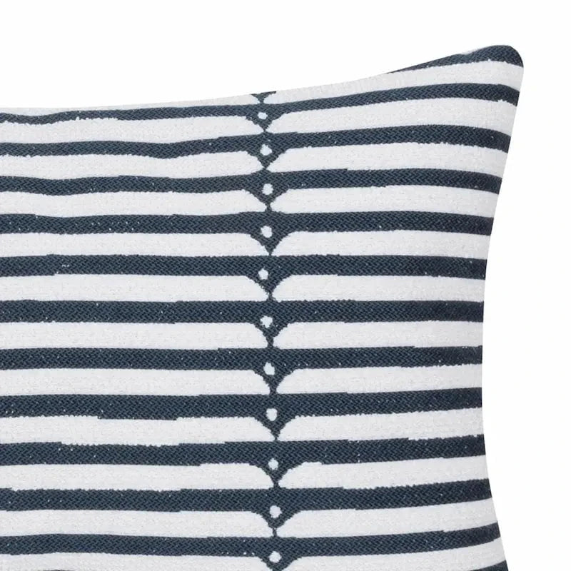 Elaine Smith Sincerity Denim Lumbar Pillow Throw Pillows 12041401