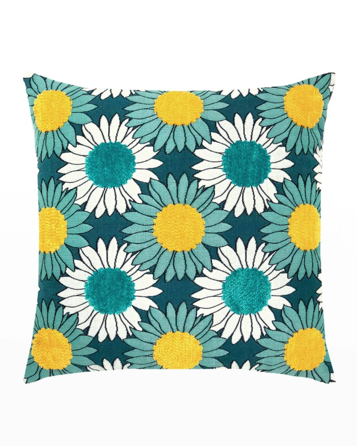 Elaine Smith Sunflower Bloom 20 inch Square Pillow Throw Pillows 12030987