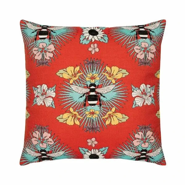 Elaine Smith Tropical Bee Red 22