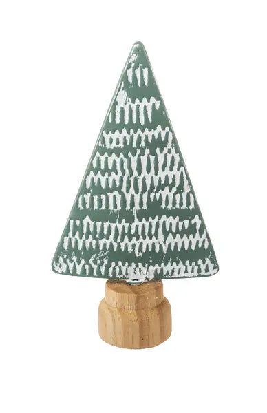 Embossed Green Holiday Trees Seasonal & Holiday Decor
