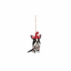 Embroidered Wool Felt Dog Ornaments Holiday Ornaments Style 1 12044767