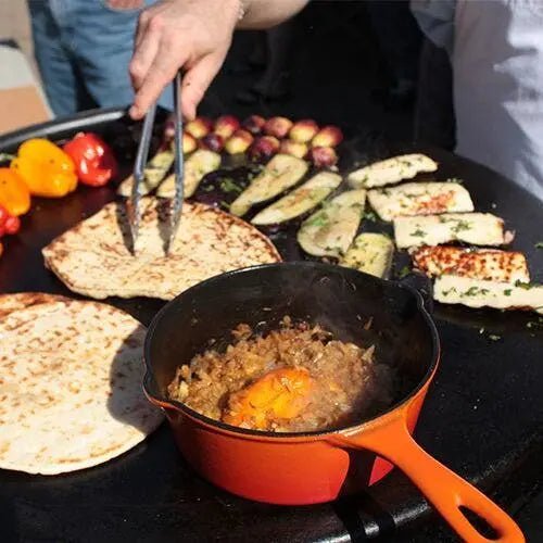 EVO Professional Series Cart Mounted Flat-Top Grill