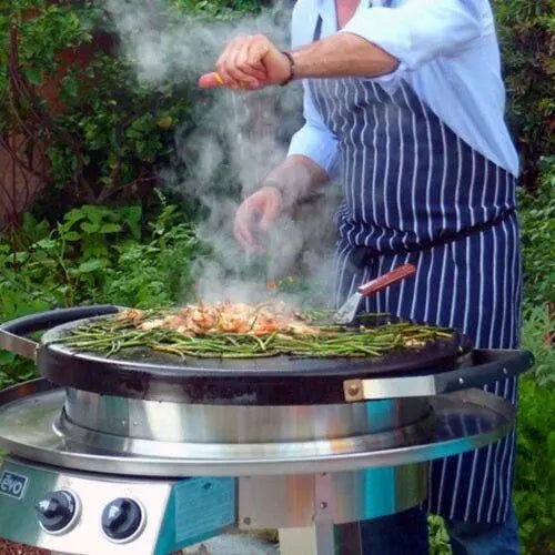 EVO Professional Series Cart Mounted Flat-Top Grill