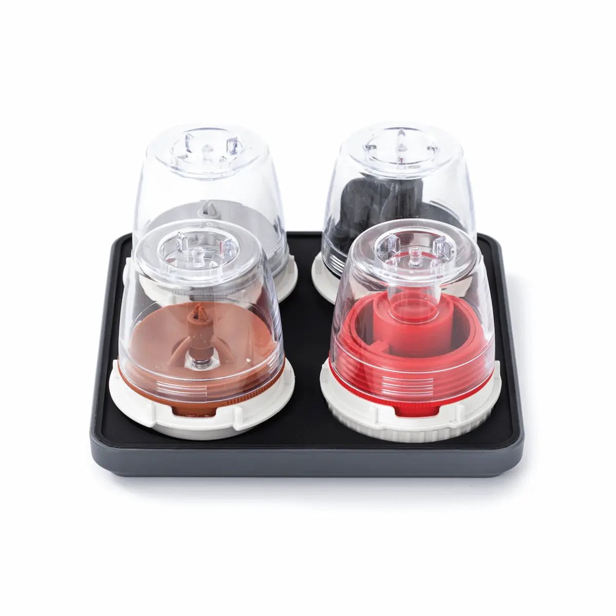 FinaMill Ultimate Gift Pack USB Mill with 4 Pods and Tray Spice Grinders