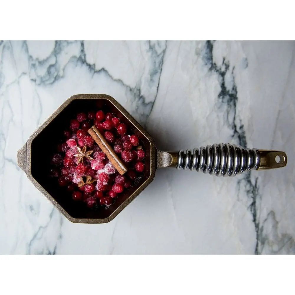 FINEX 1QT Cast Iron Sauce Pot Saucepans 12041086