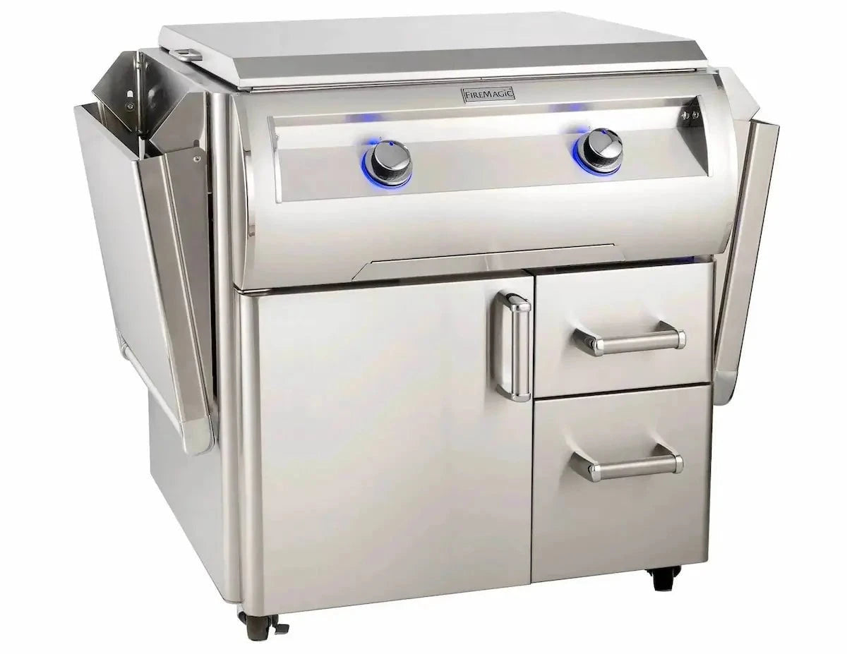 Fire Magic Echelon E660s Gourmet Portable Griddles Outdoor Grills Natural Gas 12033069