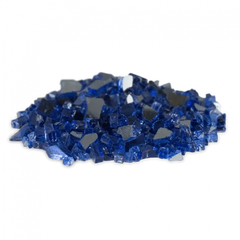 Firegear Cobalt Blue Reflective Fireglass 1/2