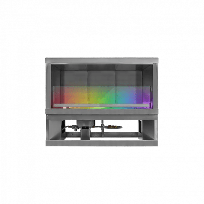 FireGear Kalea Bay Outdoor Fireplace with LED Lighting Outdoor Fireplaces 36 inch / Without See-Through Kit / Natural Gas 12045696