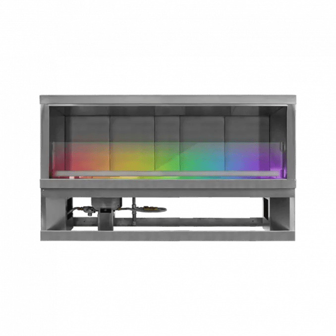 FireGear Kalea Bay Outdoor Fireplace with LED Lighting Outdoor Fireplaces 60" / Without See-Through Kit / Natural Gas 12045704