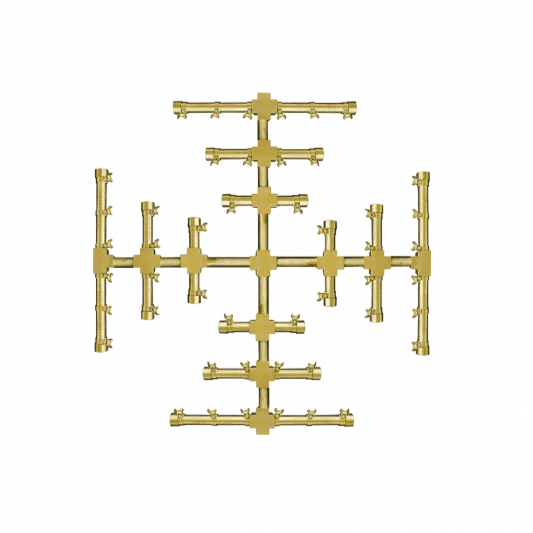 FireGear Sanctuary 3 Round 30 inch Fire Table in Raven Black Fire Pits