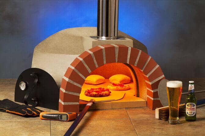 Forno Bravo Giardino Wood Fired Oven, Kit Pizza Makers & Ovens 28 in. Cooking Surface 12023832