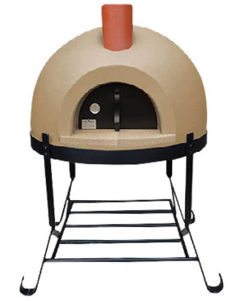 Forno Bravo Primavera Wood Fired Oven Pizza Makers & Ovens Yellow / 28 in. Cooking Surface / Yes 12023833