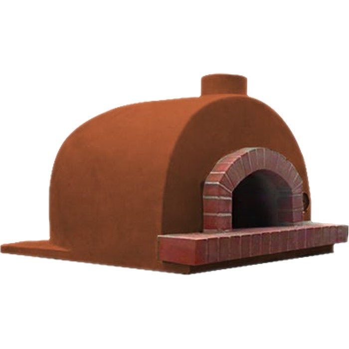 Forno Bravo Toscana Wood Fired Oven, Dome Enclosure Pizza Makers & Ovens Red / 36 in. Cooking Surface 12023867