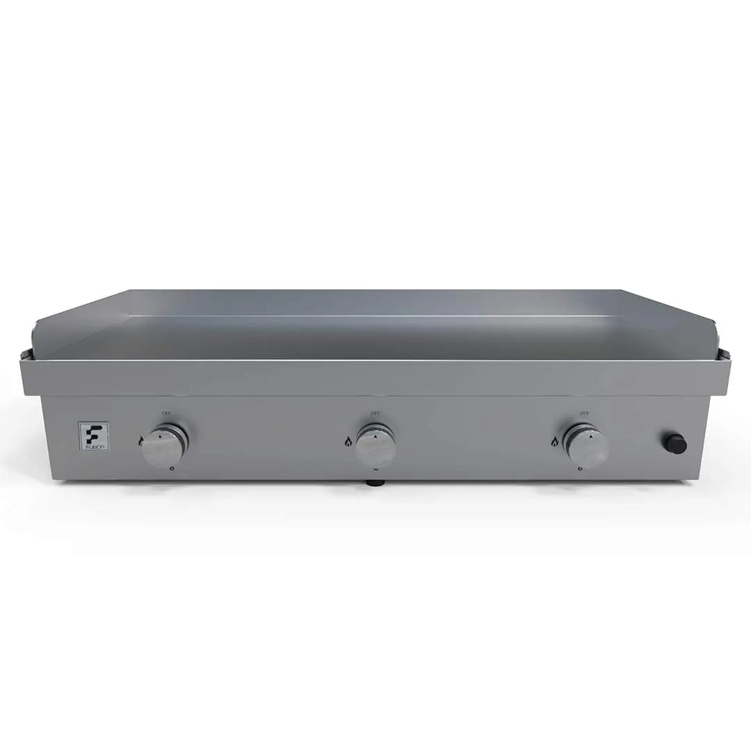 Fusion GFE105 3-Burner Stainless Steel Teppanyaki Griddle Outdoor Grill 12045584