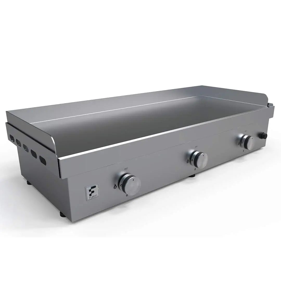 Fusion GFE105 3-Burner Stainless Steel Teppanyaki Griddle Outdoor Grill 12045584