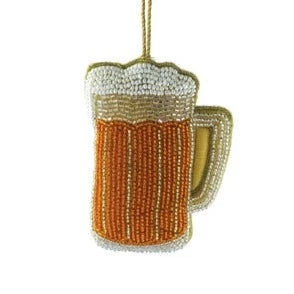 Glass Bead and Sequins Beer Glass Ornaments Style 2 12044691