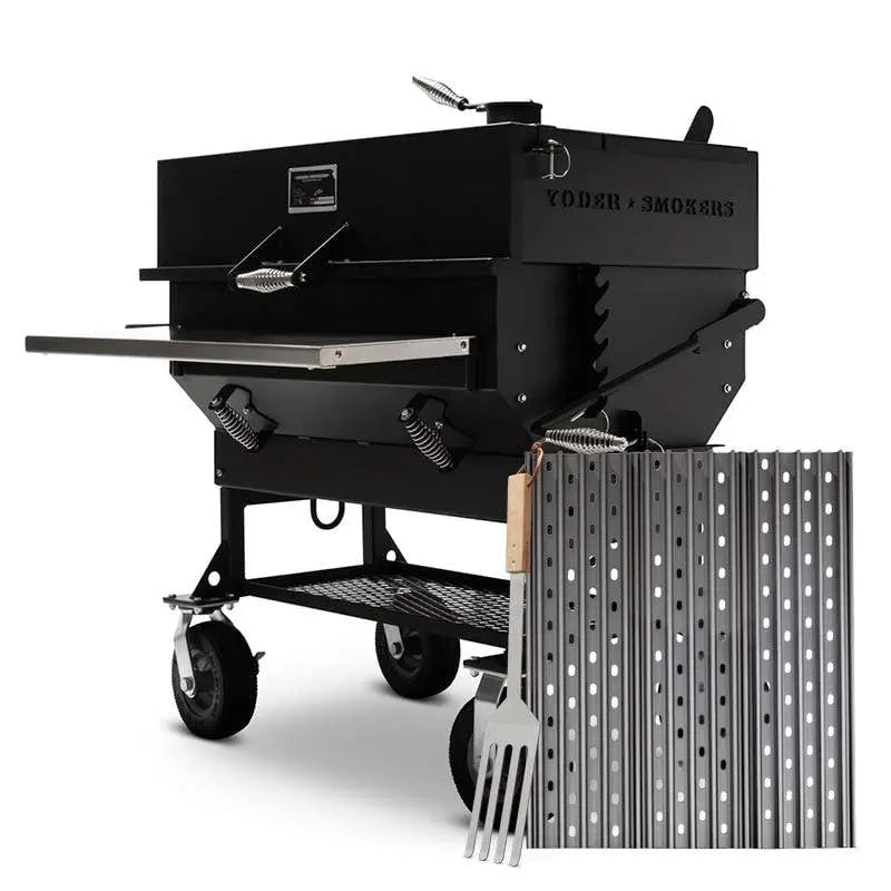 GrillGrate Set for Yoder Smokers Adjustable 36" Charcoal Grills Outdoor Grill Accessories GrillGrate Panels with Grate Tool 12033250