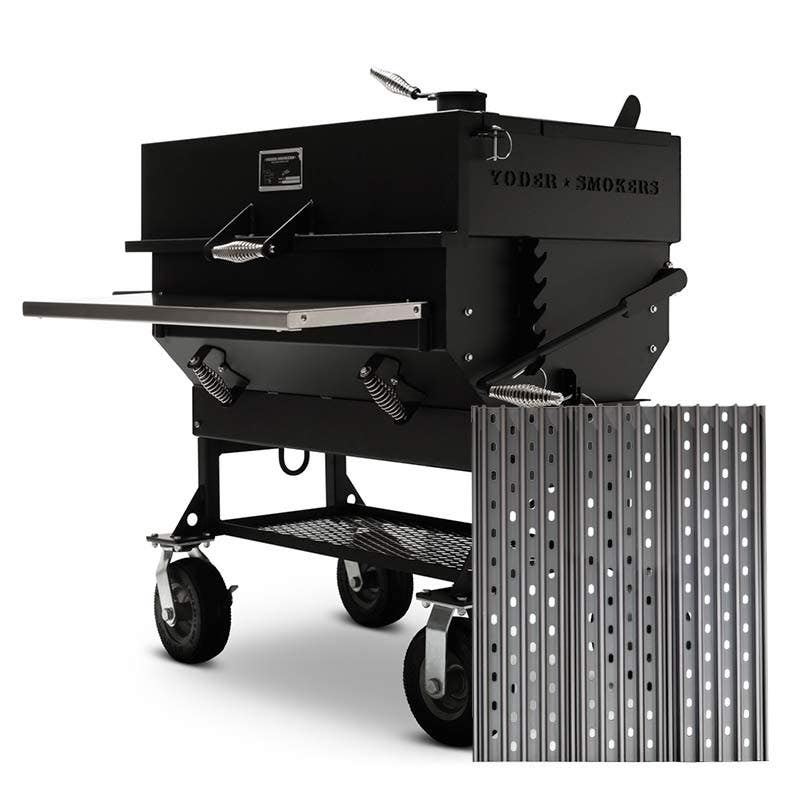 GrillGrate Set for Yoder Smokers Adjustable 36 inch Charcoal Grills Outdoor Grill Accessories GrillGrate Panels with No Tool 12033249