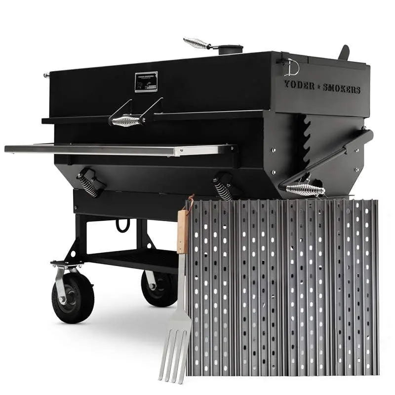GrillGrate Set for Yoder Smokers Adjustable 48" Charcoal Grills Outdoor Grill Accessories GrillGrate Panels with Grate Tool 12033252