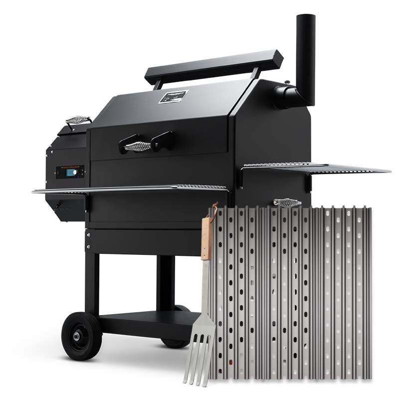 GrillGrate Set for Yoder Smokers YS640 Pellet Grill Outdoor Grill Accessories GrillGrate Panels with Grate Tool 12022996