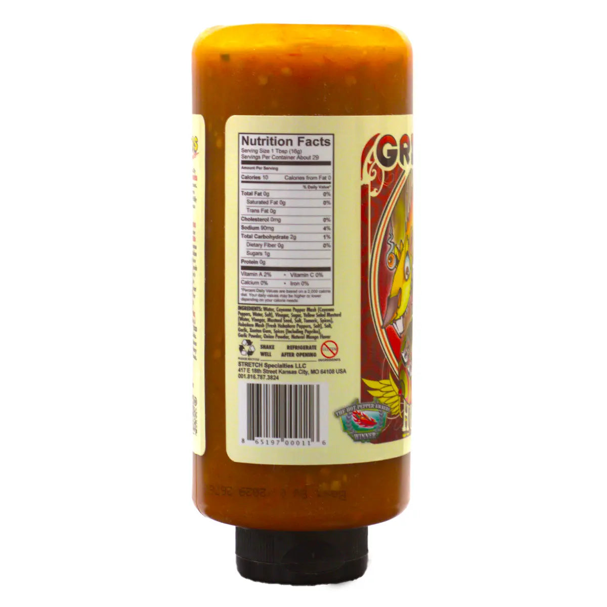 Grinders Molten Hot Sauce Hot Sauce 12011170